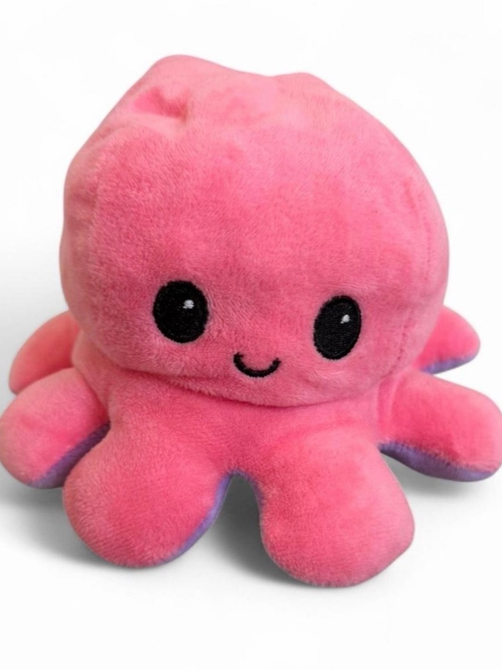 Reversible octopus plush